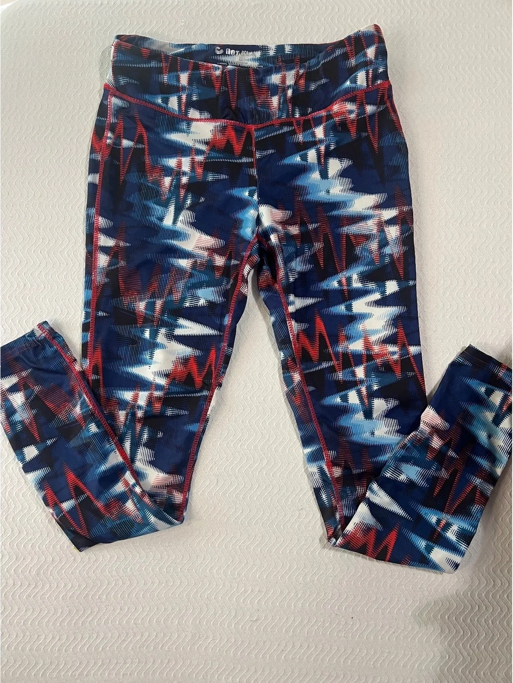 Hot Kiss Women's Printed Active Leggings Size Large